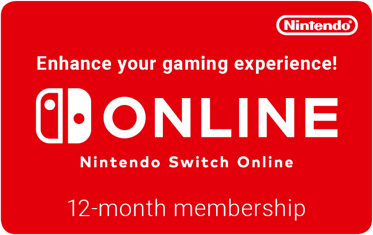Tarjeta de regalo Nintendo Switch 12M