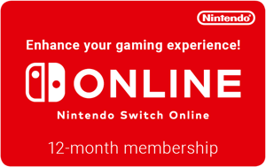 Tarjeta de regalo Nintendo Switch 12M