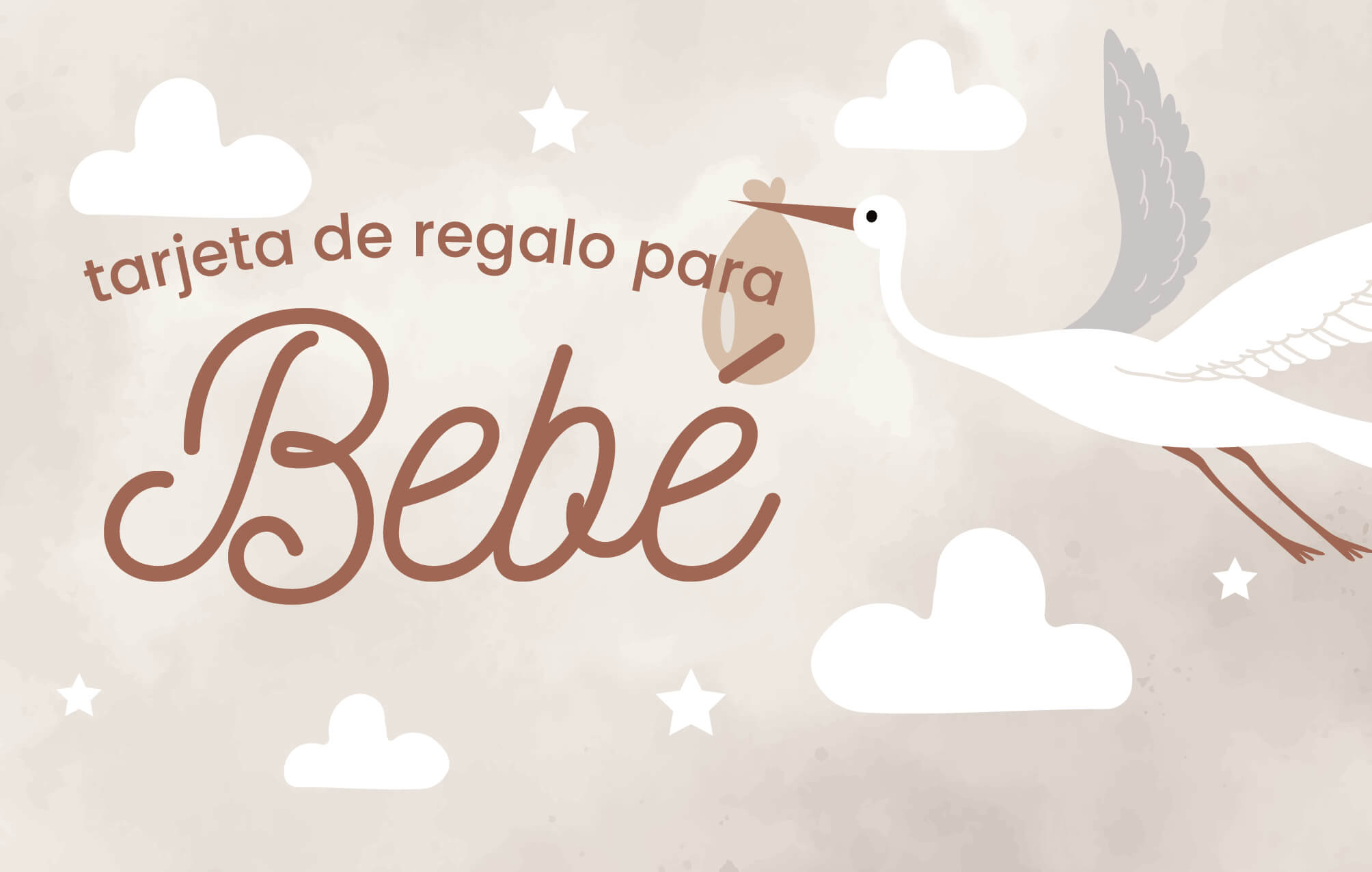 Tarjeta de regalo para Bebé