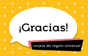 Gracias Tarjeta de Regalo Universal