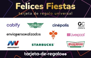 Tarjeta de regalo Felices Fiestas