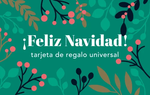 Tarjeta de regalo ¡Feliz Navidad!