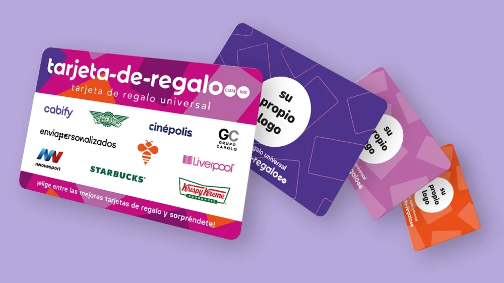 Tarjetas regalo personalizadas