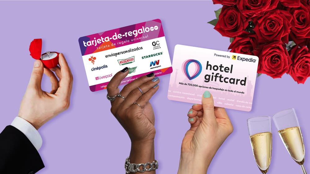Las mejores tarjetas de regalo para bodas